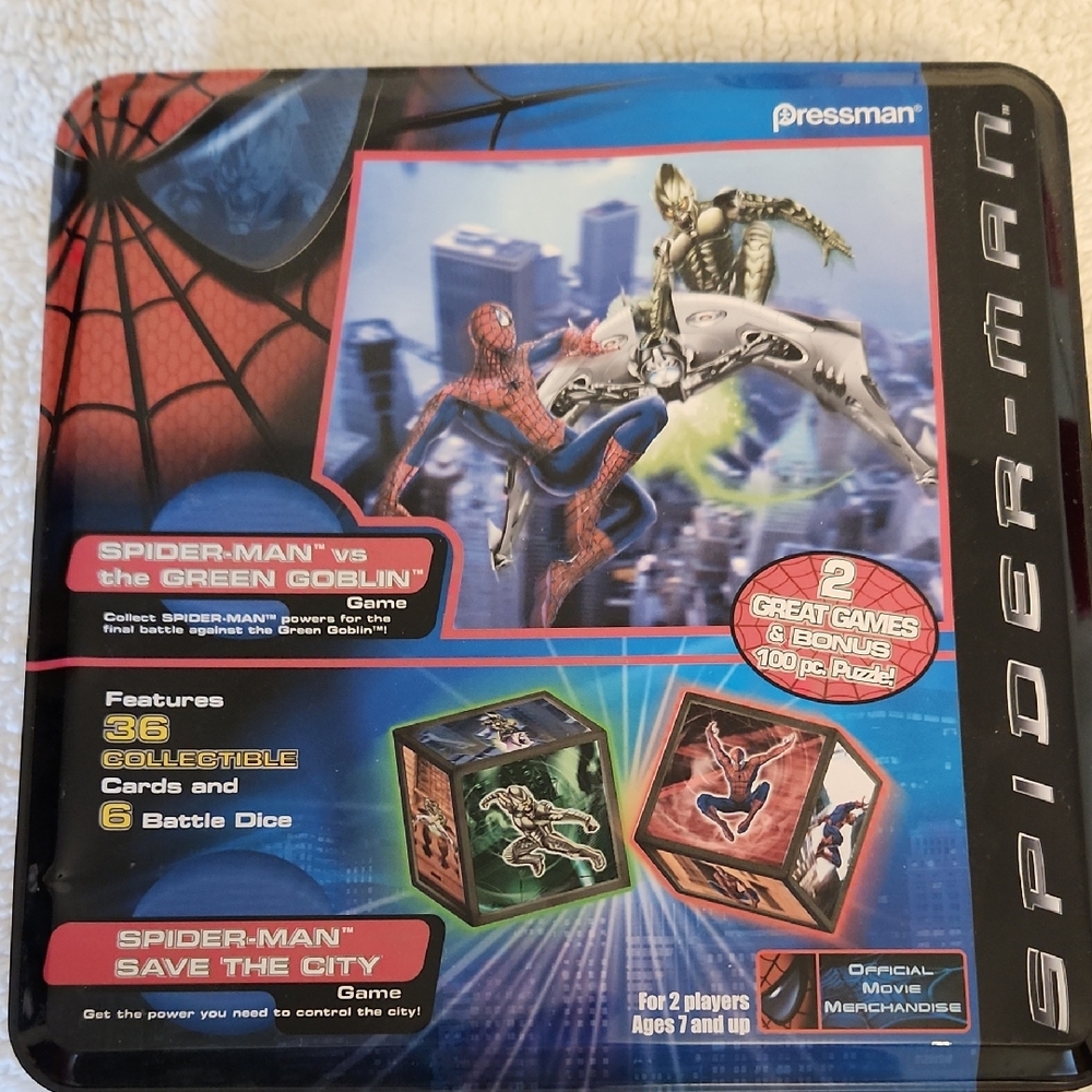 Pressman Spider-Man Battle Game Set